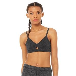 Alosoft Lounge Bra - charcoal heather